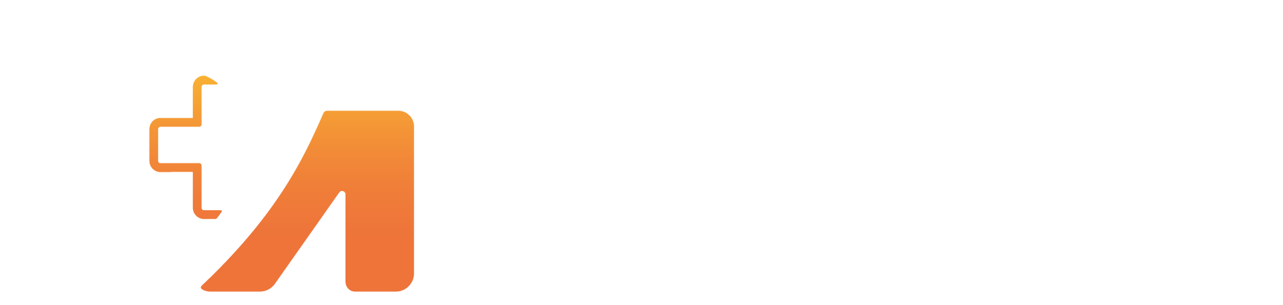 Logo Centro Médico Meditrés, versión horizontal blanca